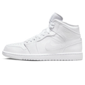 Air Jordan 1 Mid 'Triple White' (2022)