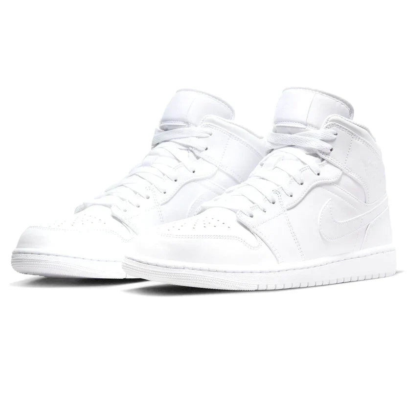Air Jordan 1 Mid 'Triple White' (2022)